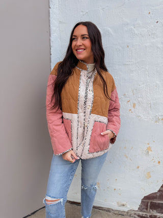 Lennon Color Block Jacket