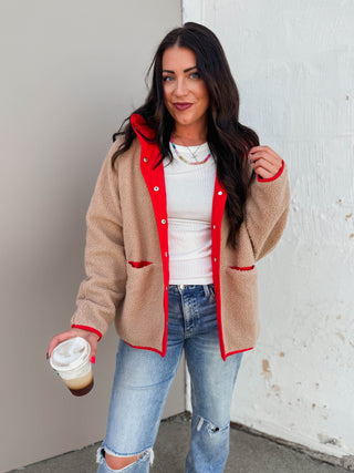 Maddox Reversible  Sherpa Jacket