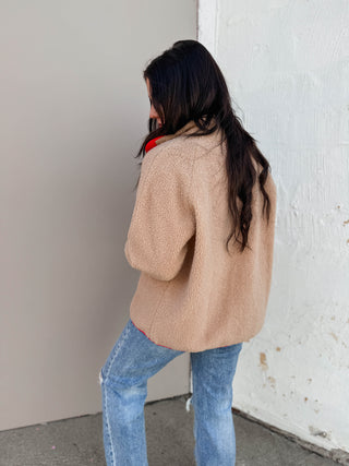 Maddox Reversible  Sherpa Jacket