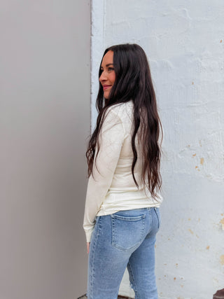 Liz Top-Cream-Thread & Supply