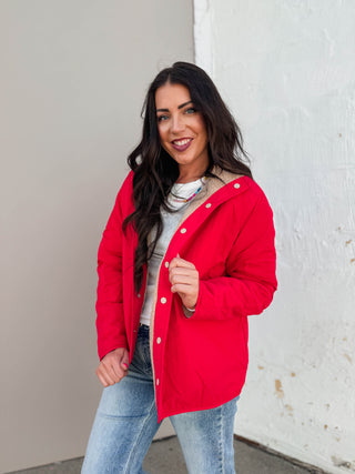 Maddox Reversible  Sherpa Jacket