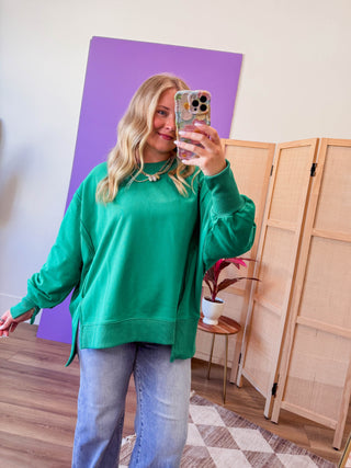 Adrian Pullover-Kelly Green