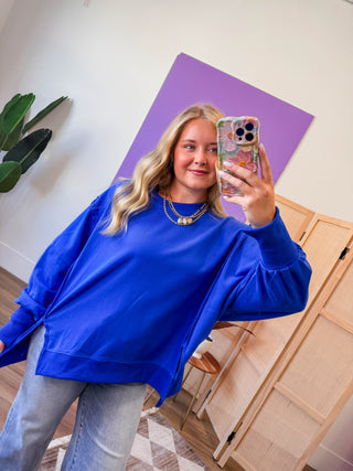 Adrian Pullover-Blue