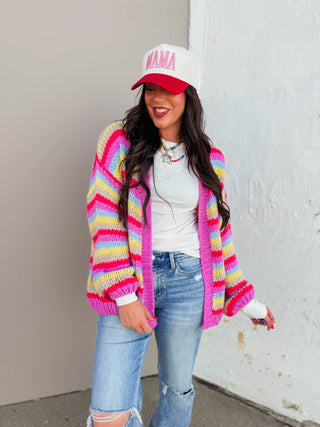 Nova Striped Cardigan