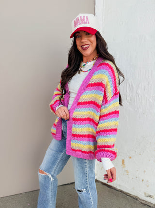 Nova Striped Cardigan