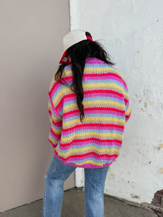Nova Striped Cardigan