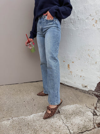 Lydia High Rise 90's Wide Leg Denim