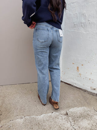 Lydia High Rise 90's Wide Leg Denim