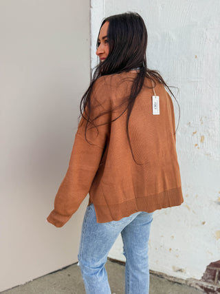 Nellie Sweater-Caramel