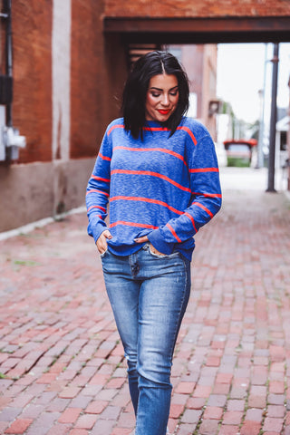 Amelia Striped Sweater