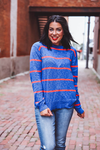 Amelia Striped Sweater