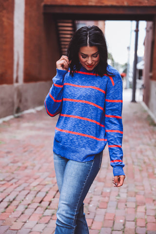 Amelia Striped Sweater