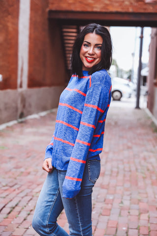 Amelia Striped Sweater