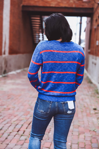 Amelia Striped Sweater