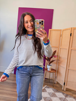Casyn Striped Sweater