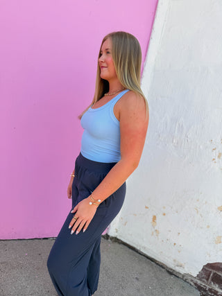 Layer Me Up Tank-Serene Blue