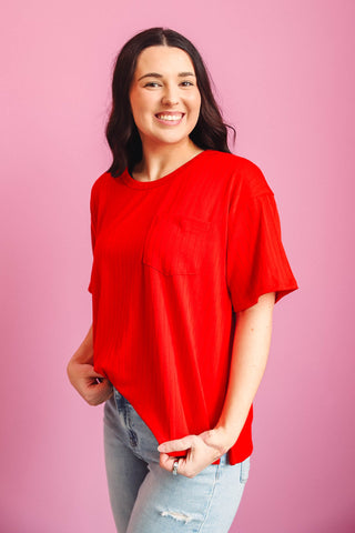 Nyla Tee-Red