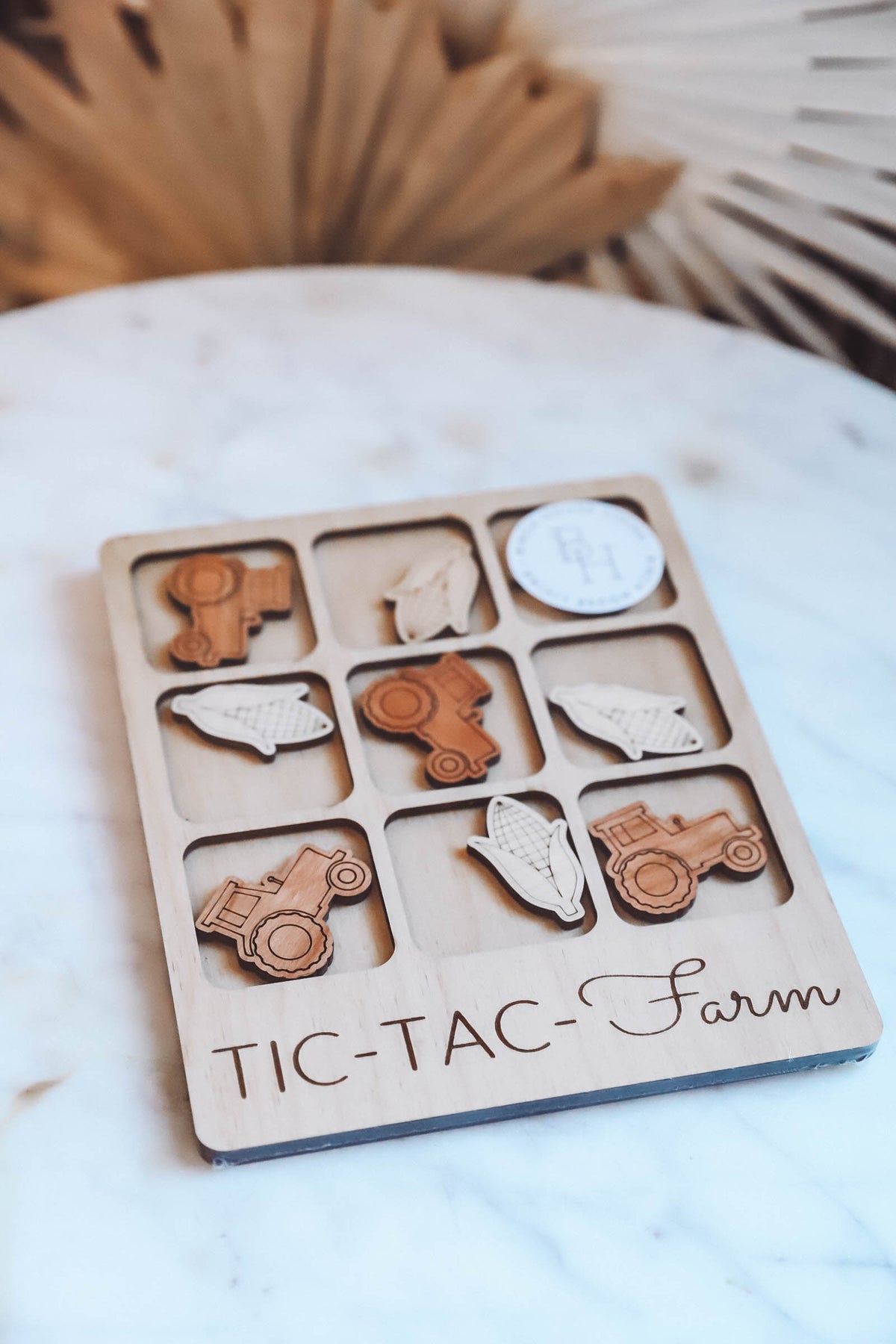 Tic-Tac-Toe Farm Game-3 Options
