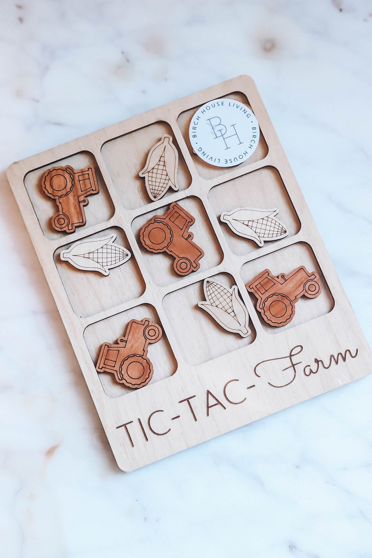 Tic-Tac-Toe Farm Game-3 Options