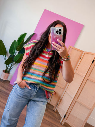 Chasing Rainbows Sweater Vest