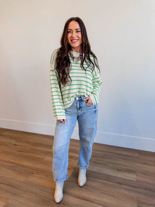 Lena Striped Sweater