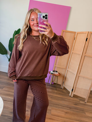 Simply Cozy Striped Top
