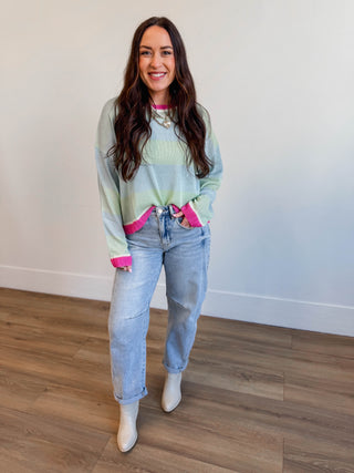 Kaylee Striped Sweater