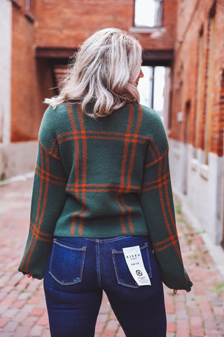 Harper Sweater-Hunter/Rust