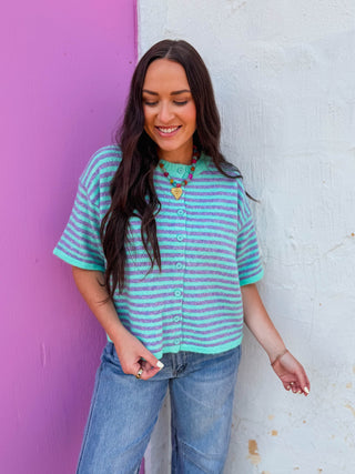 Reagan Striped Sweater