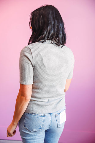 Bianca Top-Heather Grey-Thread & Supply