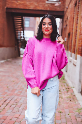 Sami Sweater-Pink