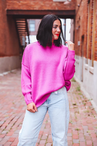 Sami Sweater-Pink