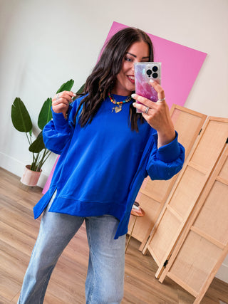 Adrian Pullover-Blue