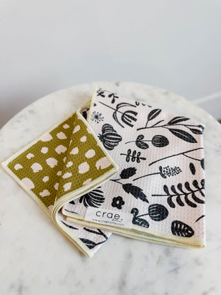 Vintage Highway: Reversible Hand Towel-crae Home