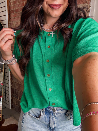 Avery Button Down Tee