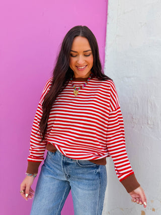 Molly Striped Sweater