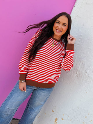 Molly Striped Sweater