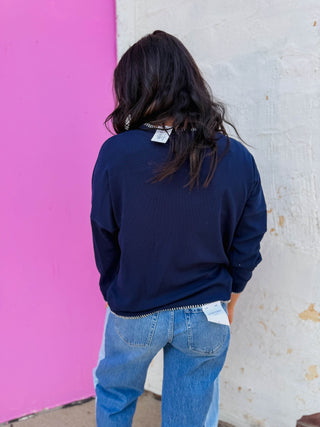 Abbie Ribbed Pullover