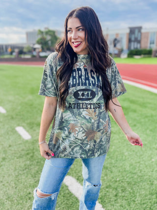 Nebraska Athletics Camo Tee