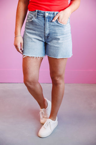 Jayde High Rise Boyfriend Shorts