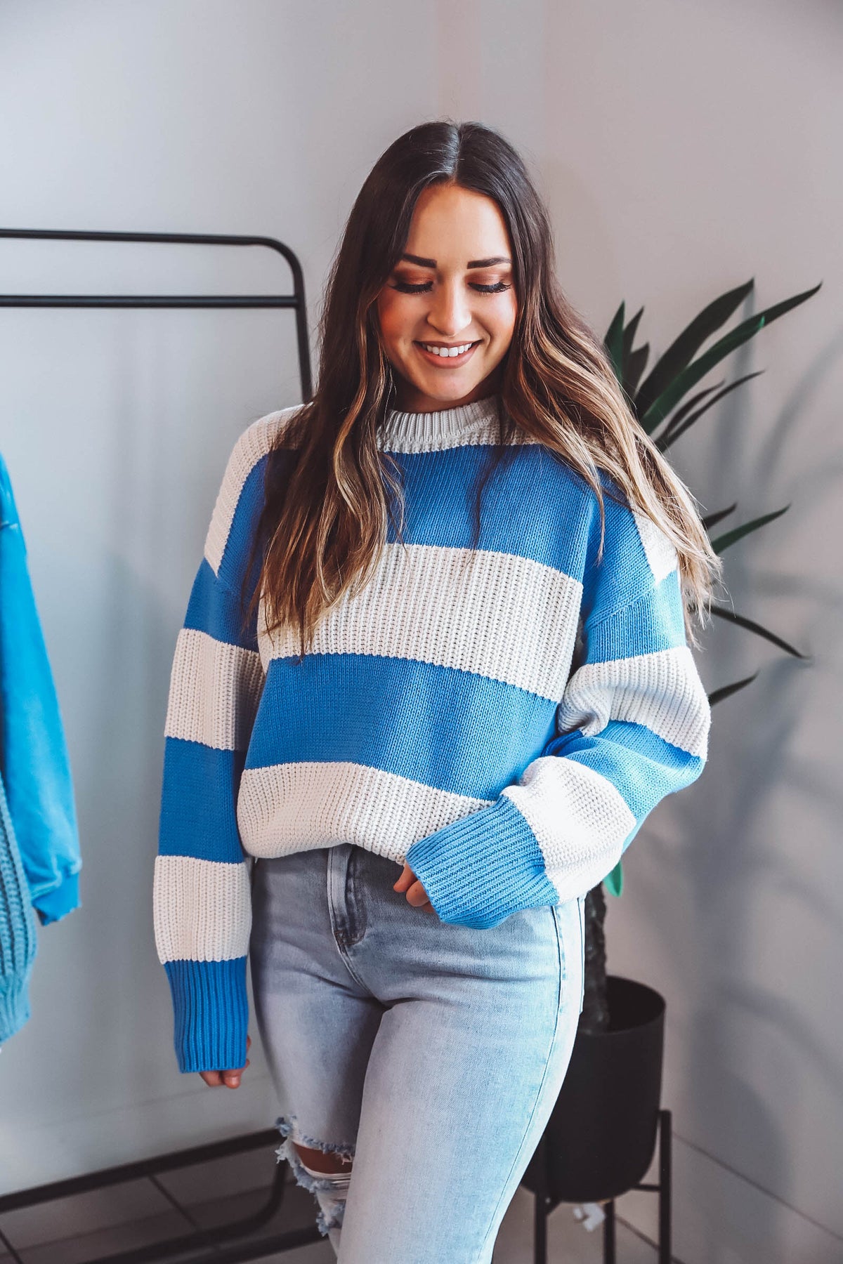 Fresca Stripe Sweater-Z Supply
