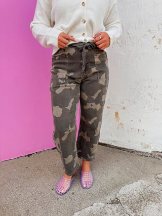 Ace Camo Barrel Pants