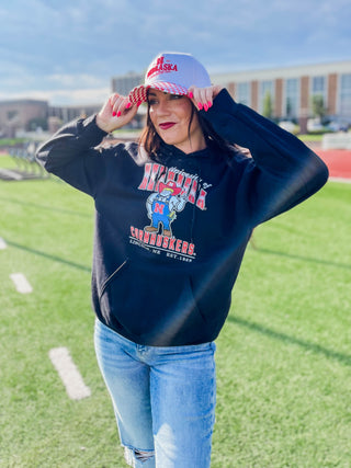 Nebraska Albon Check Trucker Hat