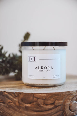 Flicker + Flame 18oz Candle-Aurora