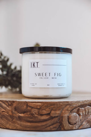 Flicker + Flame 18oz Candle-Sweet Fig