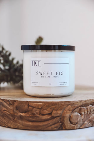 Flicker + Flame 18oz Candle-Sweet Fig