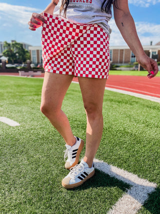 Game Day Checkered Skort