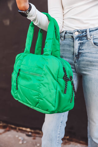 Peyton Duffle Bag-Green