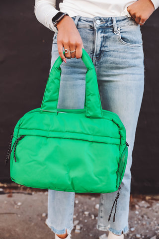 Peyton Duffle Bag-Green