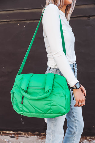 Peyton Duffle Bag-Green